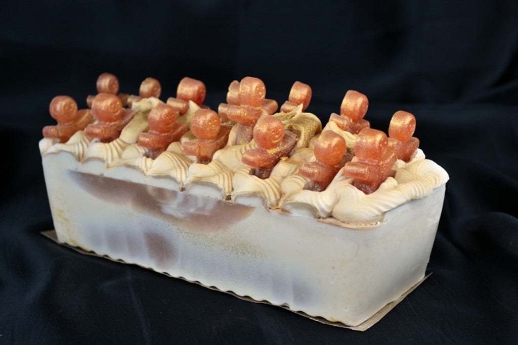 Scrumptuous Gingerbread Soap Slice - Vegan - SLS Free - Cold Process Soap - Image 2