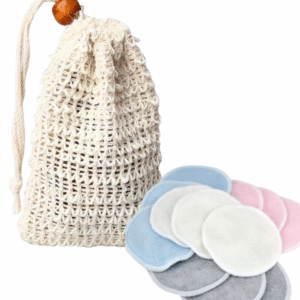 Soap Saver and Eco-Cotton Pads x 12, Plastic Free Gift, Recyclable Gift, Recyclable Packaging, Vegan Gift