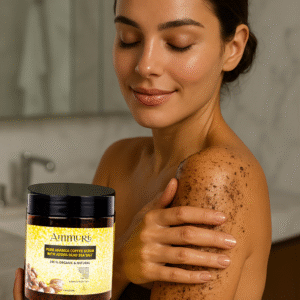 Ammuri Organic Coffee Scrub for Skin - Arabica Face Mask