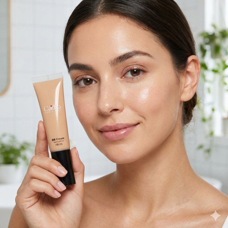 BB Cream with SPF 18 for Hydrated, Natural Coverage | CAD B | FB125 - Image 2
